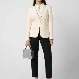 Van Heusen Beige Regular Fit Blazer image 4