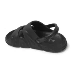 Carlton London Men's Black Sling Back Sandals image 5