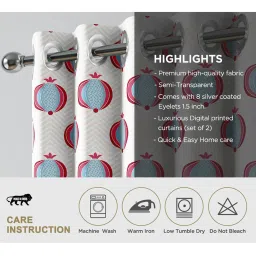 india circus by krsnaa mehta India Circus By Krshna Mehta Multi Polyester Printed Curtains image 4