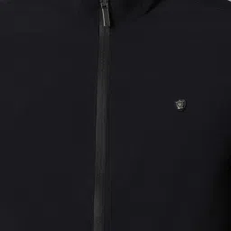 Louis Philippe Green Cotton Regular Fit Jacket image 4