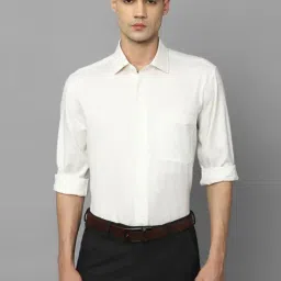 Louis Philippe Beige Cotton Regular Fit Printed Shirt-picture-40