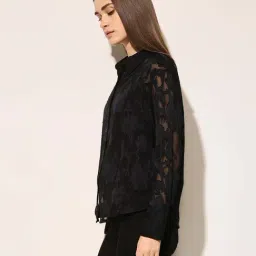 Only Lack Regular Fit Self Pattern Shirt image 3