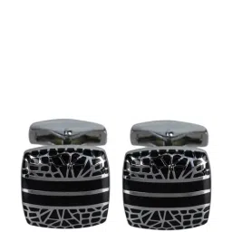 Raymond Blue Embroidered Tie with Cufflink and Pocket Square image 3