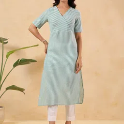KALINI Women Striped Kurta-picture-11