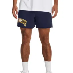 Under Armour Blue Cotton Loose Fit Sports Tights-picture-12