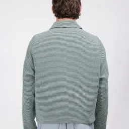 Rare Rabbit Teal Relaxed Fit Checks Jacket image 2