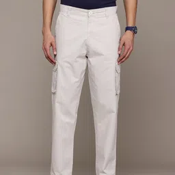 The Roadster Lifestyle Co. Men Relaxed Fit Cargos-image-38