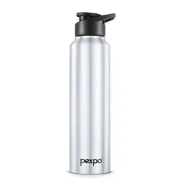 Pexpo Silver Stainless Steel Sports & Hiking Water Bottle (1000ml)-picture-17