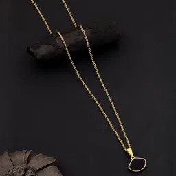 SZN Set of 2 Gold-Plated Quirky Enamelled Pendants With Chains image 5