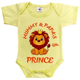 Cute Pals Infants Printed Cotton Bodysuit-image-38