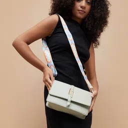 Ginger by Lifestyle PU Structured Sling Bag with Tasselled image 1