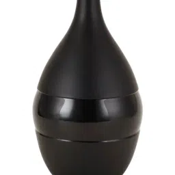 De Maison Decor Black Aluminium Vesera Enamel Vase image 2