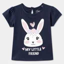 R&B Kids Navy Graphic Print Short Sleeves Regular Fit T-Shirt-picture-10