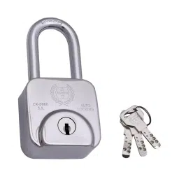 Harrison CX-3000 60 mm Stainless Steel Finish Padlock with 3 Keys-image-64