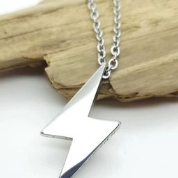 J.S ENTERPRISES Contemporary Stainless Steel Pendant with Chain-picture-17