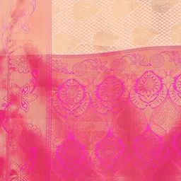 SILKWEAR Ethnic Motifs Zari Kanjeevaram Saree image 4