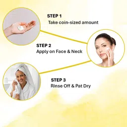 Oneway Happiness Ubtan Natural Glow Face Wash- 100 ml image 2