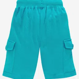 Kiddopanti Solid Colour Shorts - Blue image 3