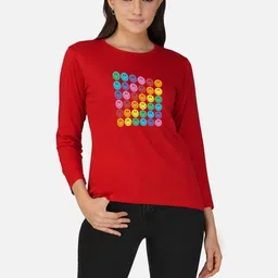 Moda Rapido Women Cotton Bio Finish Tshirts-image-85