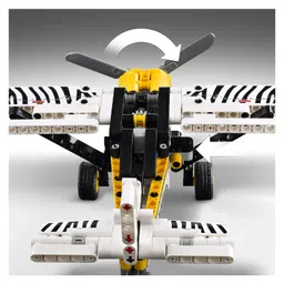 LEGO Technic Bush Plane Aircraft Toy Vehicle Gift Set 333 Pieces - 42198 image 4
