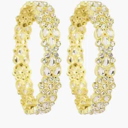 SAVORADE Set Of 2 Gold Stainless Steel Bangle-picture-23