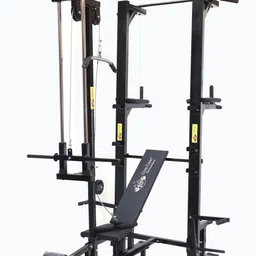 gymcrew ABS TOWER 20 in 1 Double Support SILVER Multipurpose Fitness Bench-picture-17