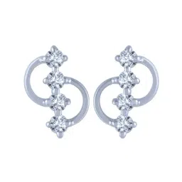 P.C. Chandra Jewellers 18 kt Gold & Diamond Earrings-picture-17