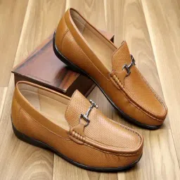 Bacca Bucci Men's PARIS Tan Casual Loafers-picture-11