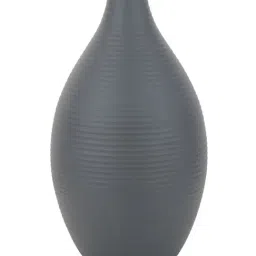 De Maison Decor Graphite Aluminium Vesera Enamel Vase image 2