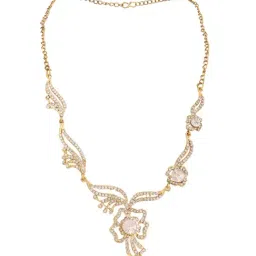 Anikas Creation White Timeless Adornments Jewellery Set image 5