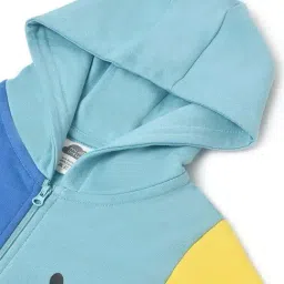 MiArcus Kids Multicolor Cotton Color Block Full Sleeves Sweatshirt image 5