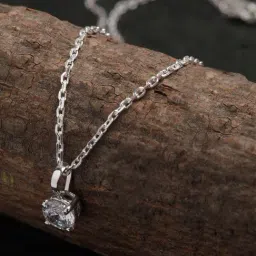 Clara 92.5 Sterling Silver Pendant with Chain-picture-45