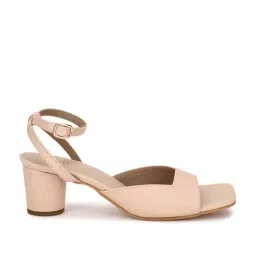 Forever 21 Women's Beige Ankle Strap Sandals-picture-17