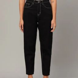 Kotty Black Straight Fit High Rise Jeans-picture-48
