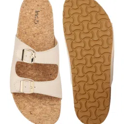 Inc.5 Women's Cream Casual Sandals image 4