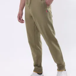 Iconic Men Solid Regular Fit Cotton Track Pants image 4