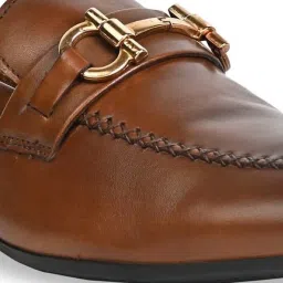 Imperio by Regal Men's Tan Formal Loafers image 4