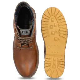 Eego Italy Men's Tan Casual Boots image 4