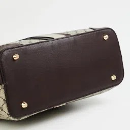 Code by Lifestyle Grey Printed Tote Bag image 4