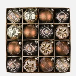 Little Surprise Box Christmas D¿cor Gold Unisex Tree Hanging Xmas Decoration Set.-picture-42