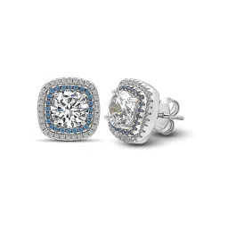 Silberry 92.5 Sterling Silver Sass & Class Stud Earrings for Women image 4