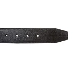 Nautica Black Leather Waist Belt for Men image 4