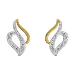 Emori 14k Yellow Gold & Diamond Timeless whisper Stud Earrings-image-50
