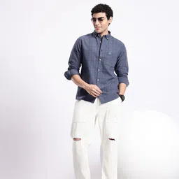 Aeropostale Men Premium Checked Pure Cotton Casual Shirt image 2