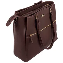 Strokes by Namrata Mehta Deep brown Extra Large Tote Bag image 4