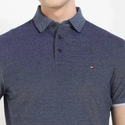TOMMY HILFIGER Men's Navy Polo image 4