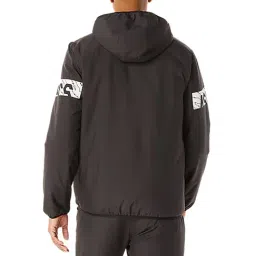 Asics Black Regular Fit Sports Jacket image 2