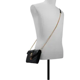 Aldo Tigerrqueen Black Synthetic Solid Wallet image 4