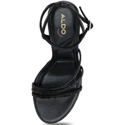 Aldo Women's CHICGLOW Black Ankle Strap Sandals image 4