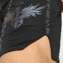 Puma Black Regular Fit Self Pattern Sports Shorts image 4